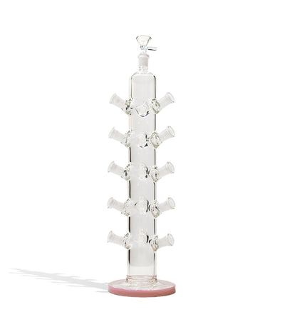 Pink 15pc Bowl or Banger Display for 14mm Joints on white background