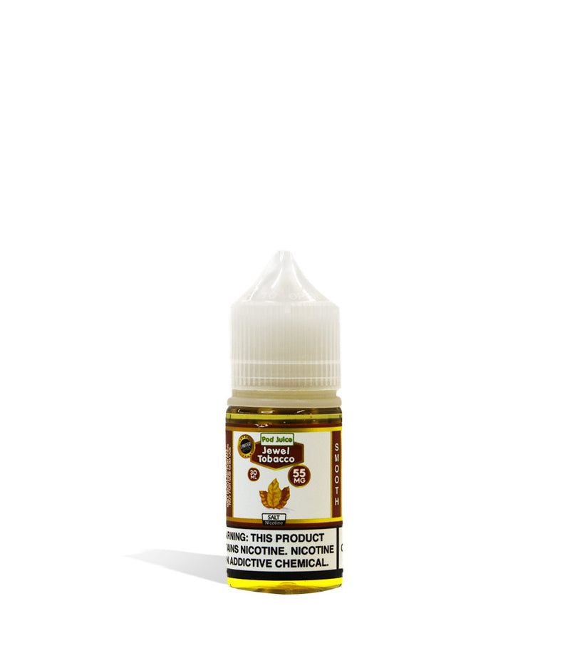 Jewel Tobacco Pod Juice Salt Nicotine 30ML 55MG on white background