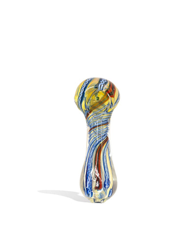 3.5 inch Mix Colored Handpipe on white background