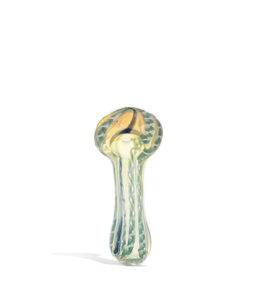 Green 3 inch Mix Color Handpipe on white studio background
