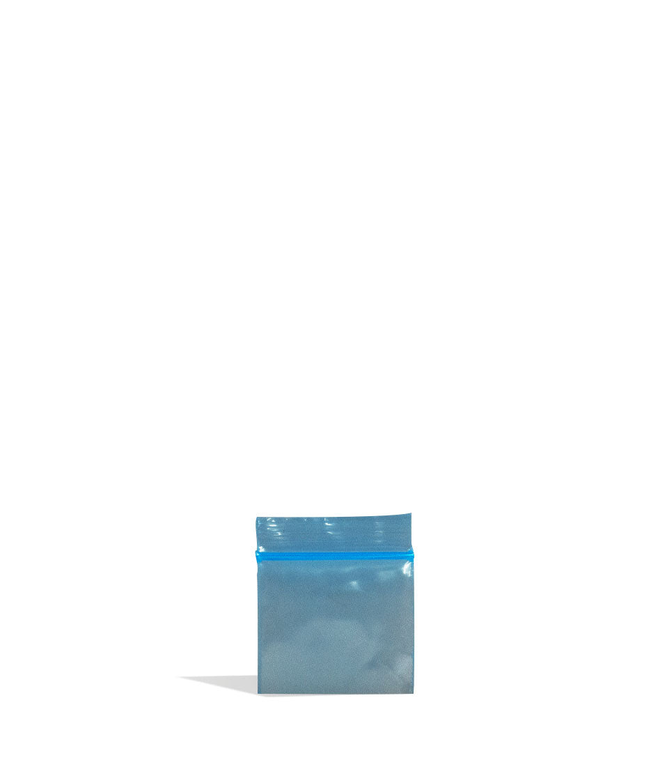Blue 30mm x 30mm Reusable Baggies Single Front View on White Background