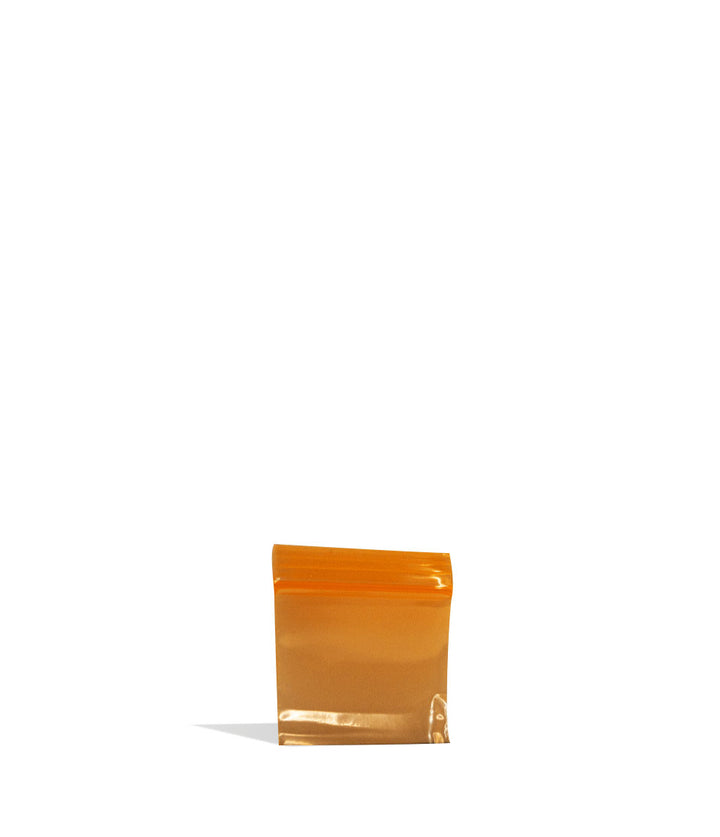 Orange 30mm x 30mm Reusable Baggies Single Front View on White Background