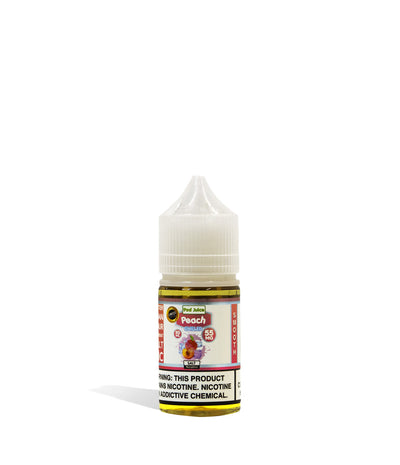 Peach Chilled Pod Juice Salt Nicotine 30ML 55MG on white background