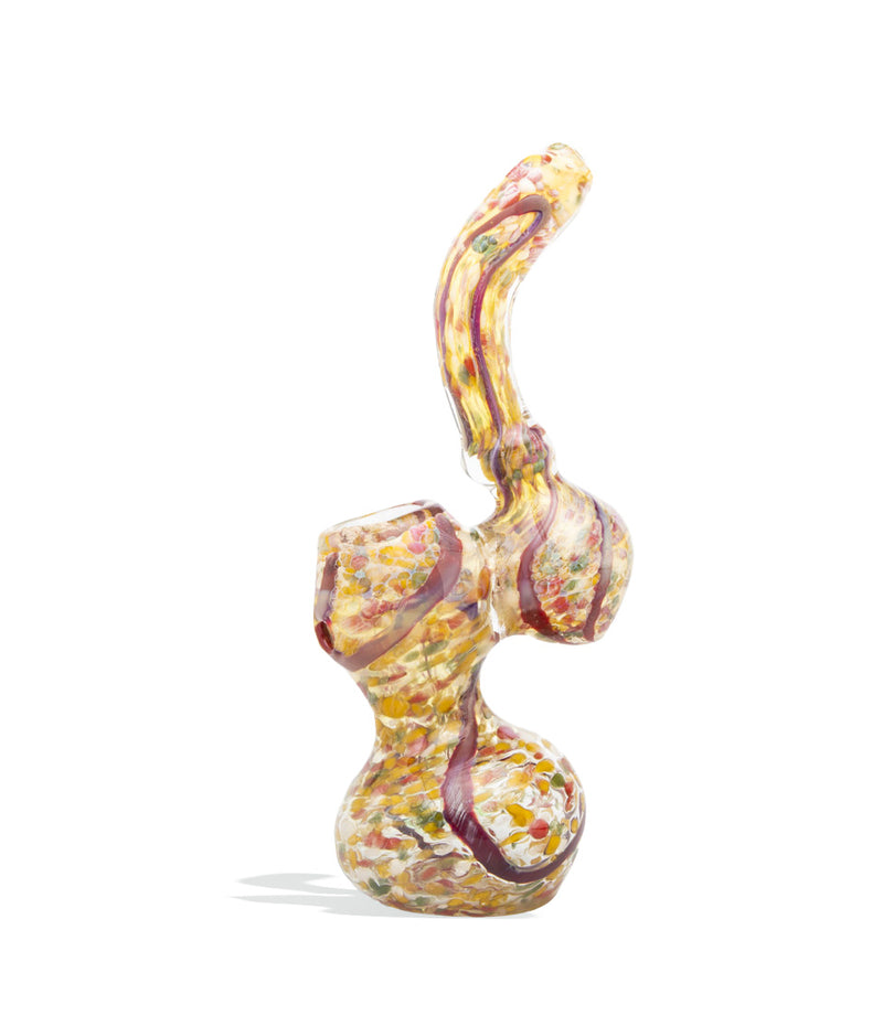 5 inch Full Art Colored Bubbler on white background