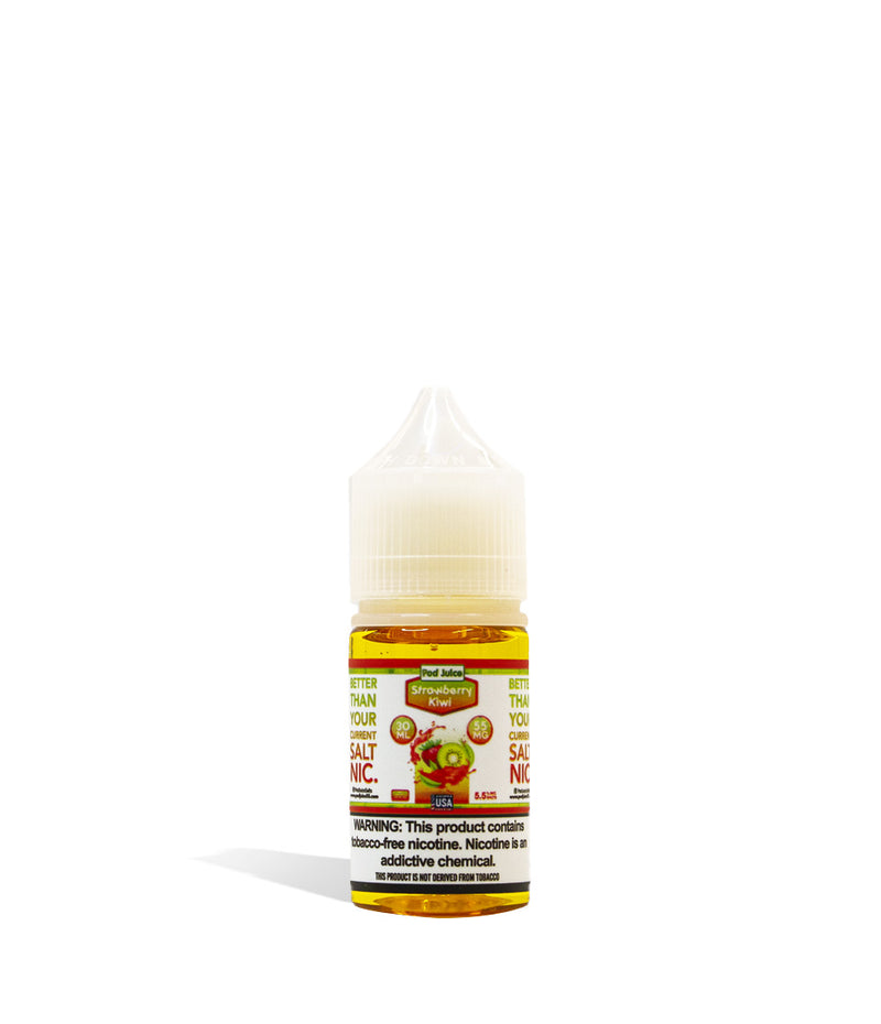 Strawberry Kiwi Pod Juice Salt Nicotine 30ML 55MG on white background