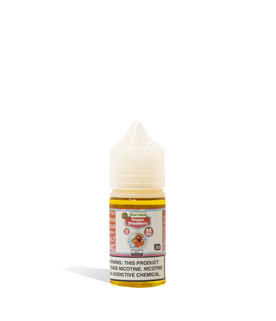 Frozen Strawberry Pod Juice Salt Nicotine 30ML 55MG on white background