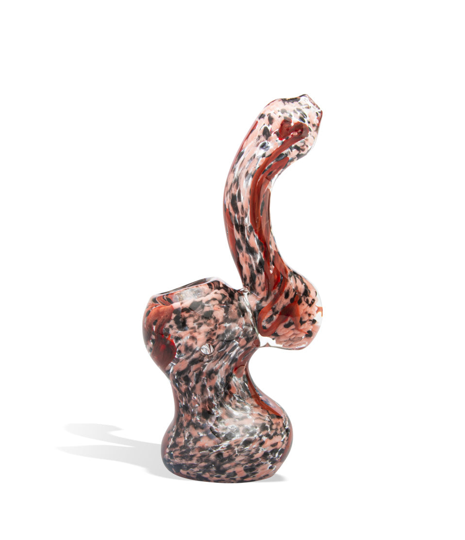 6 inch Multi Colored Art Bubbler on white background