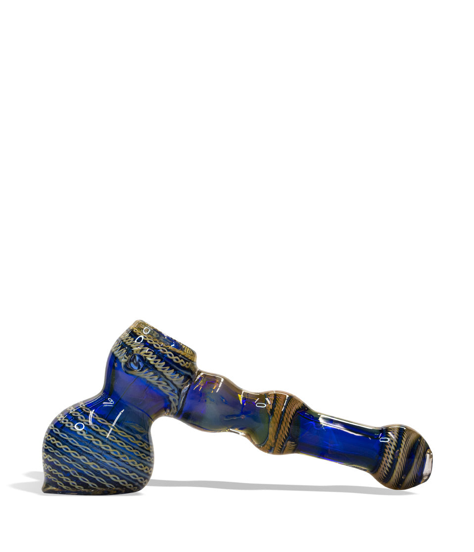 7 inch Sherlock Hand Pipe with Fumed Body on white background