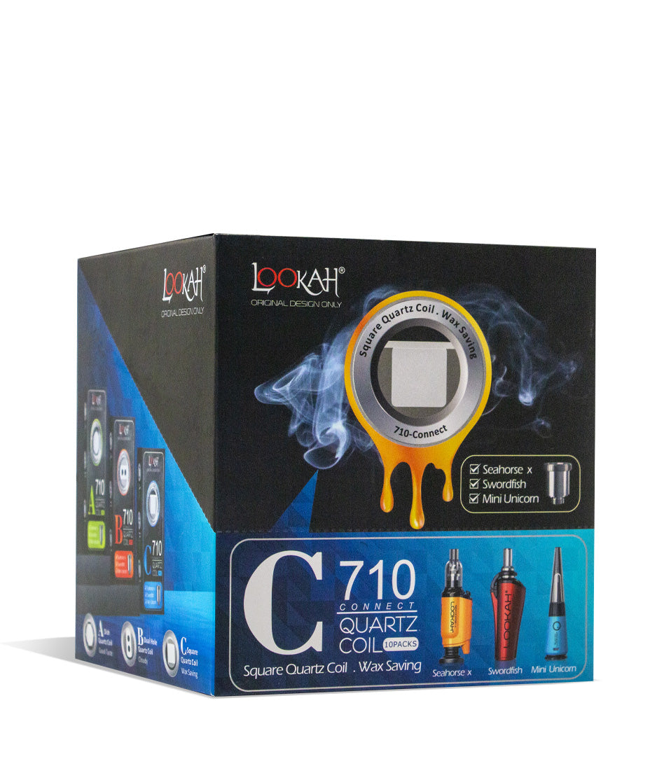 Lookah Q8 Quartz Coil Wax Vaporizer Kit - Various Colors - (1 Count) — MJ  Wholesale