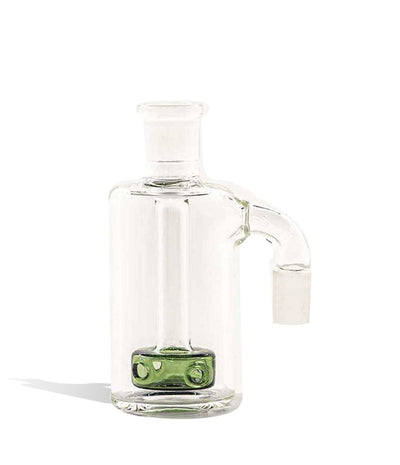 lake green Colored Ash Catcher with Showerhead Perc and Jumbo Joint on white background