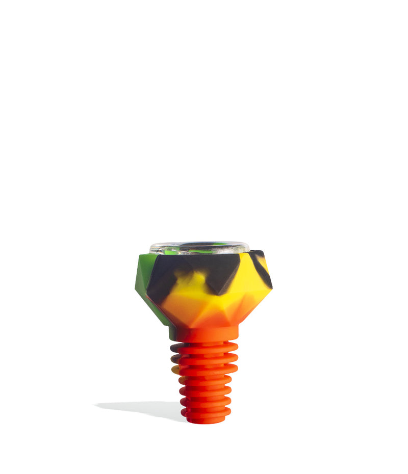 Bowl Alien Ape Silicone Bowl with Glass Insert 14mm/18mm 12pk on white background