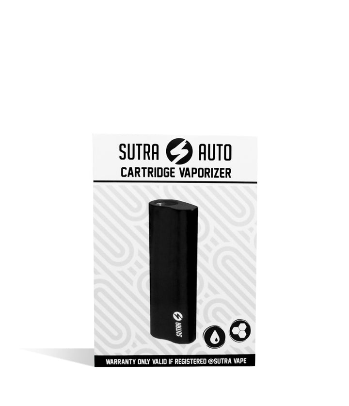 Black single pack Sutra Vape Auto Cartridge Vaporizer 12pk on white background