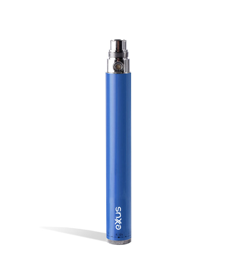 Blue Exxus Vape Twist 1100 mah Battery on white background