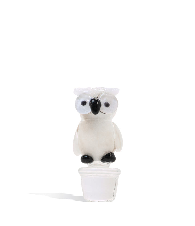 Owl Empire Glassworks Puffco Peak Pro Custom Carb Cap on white background