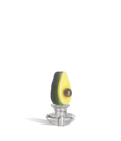 Avocado Empire Glassworks Puffco Peak Custom Carb Cap on white studio background
