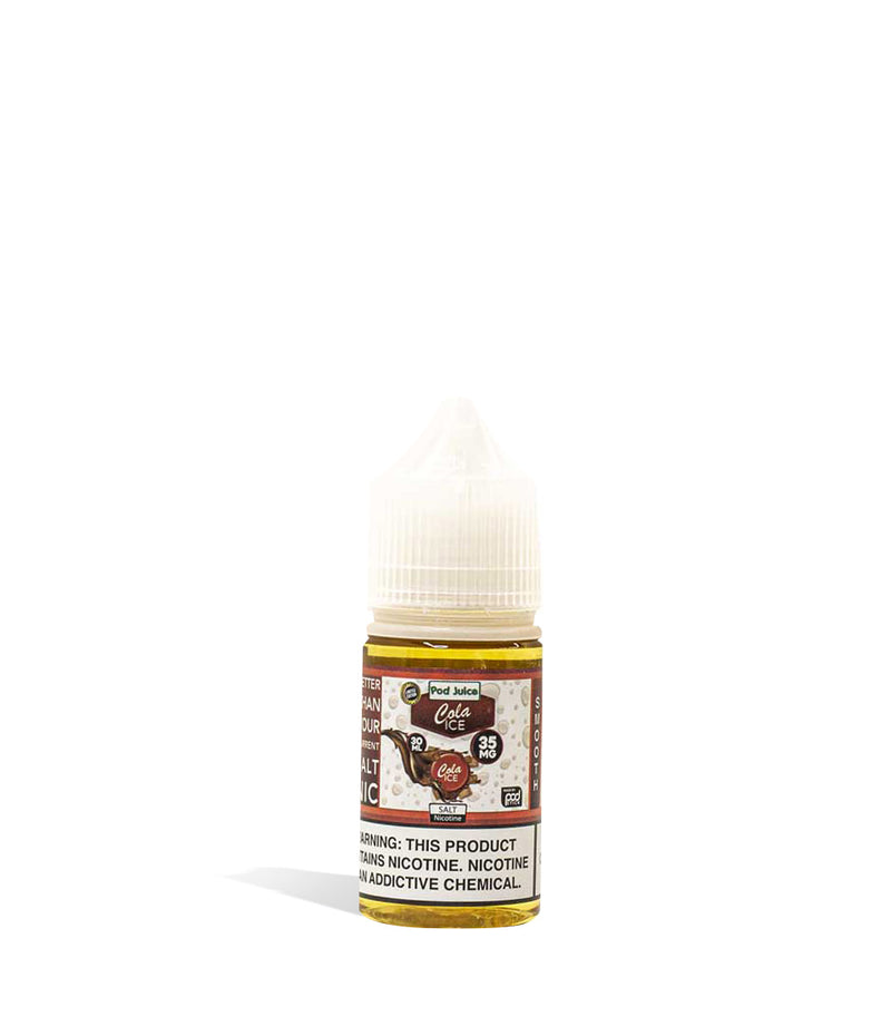 Cola Ice Pod Juice Salt Nicotine 30ML 35MG on white background
