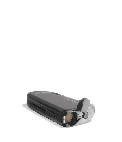 Black top view DHook Vape Cartridge Vaporizer on white studio background