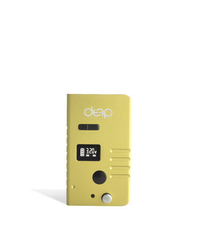 Gold Deep Kit Cartridge and Pod Vaporizer on white background