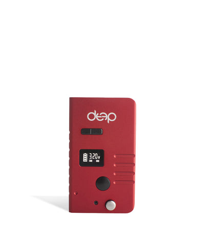 Red Deep Kit Cartridge and Pod Vaporizer on white background