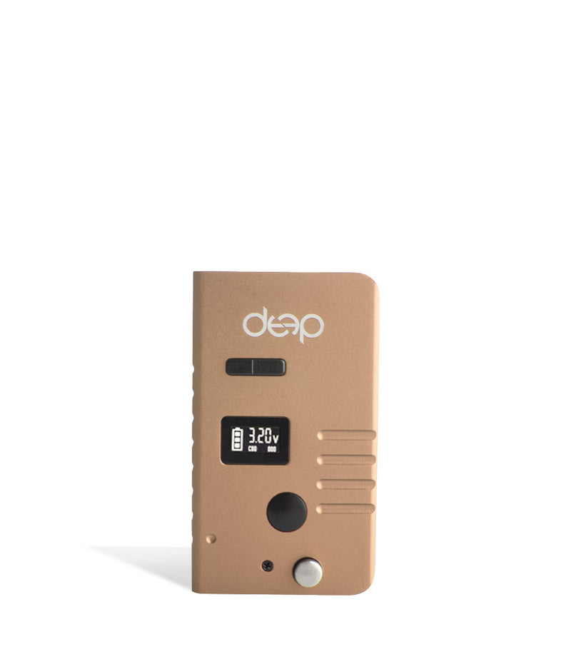 Rose Gold Deep Kit Cartridge and Pod Vaporizer on white background