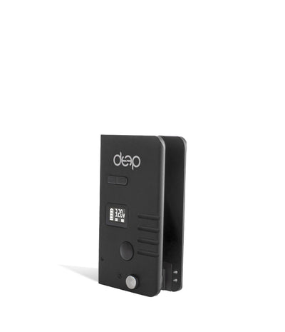 Black side view Deep Kit Cartridge and Pod Vaporizer on white background