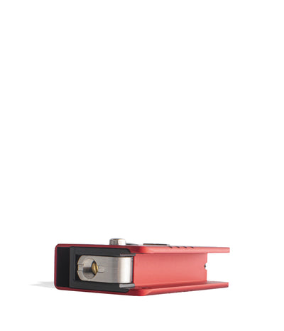 Red top view Deep Kit Cartridge and Pod Vaporizer on white background