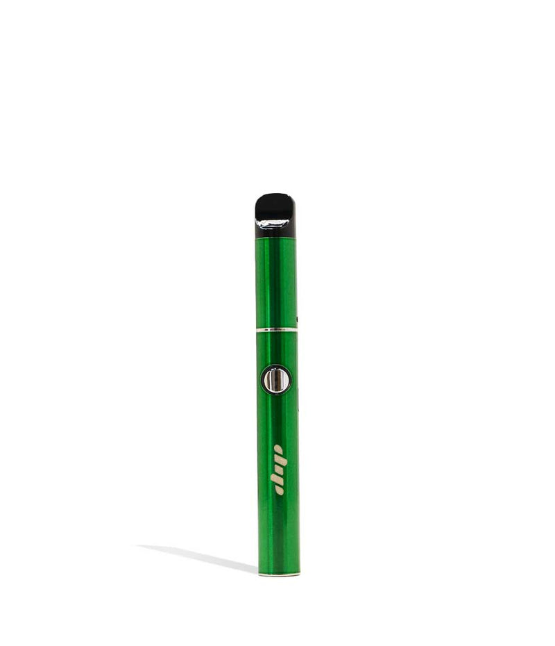 Green Dip Devices Lunar Portable Concentrate Vaporizer on white studio background
