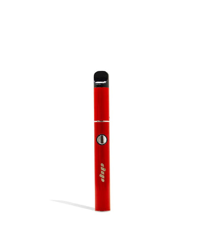 Red Dip Devices Lunar Portable Concentrate Vaporizer on white studio background