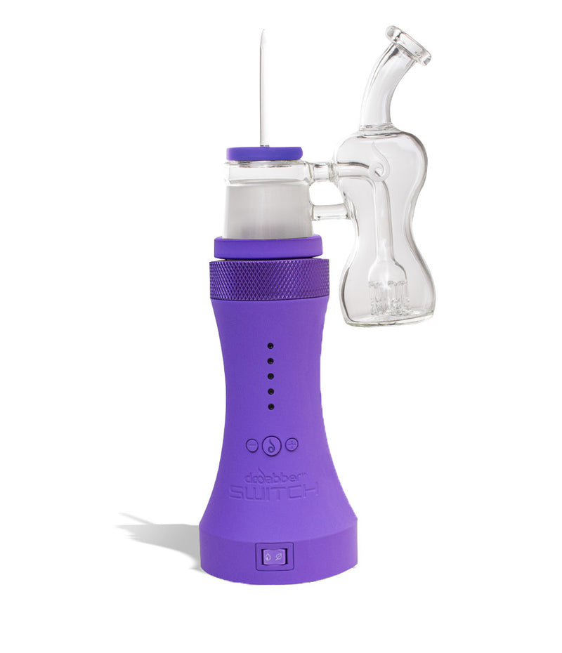 Purple Dr. Dabber Switch Dual Function ERig on white background
