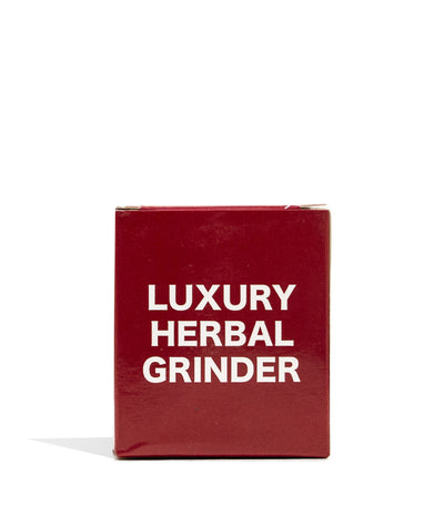 Elbo Glass 70mm Grinder Red packaging on white background