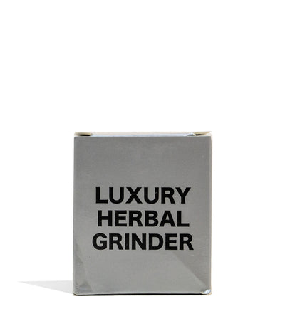 Elbo Glass 70mm Grinder silver packaging on white background