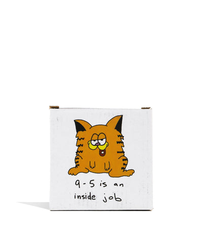 Elbo Glass 9 to 5 Is an Inside Job Ceramic Ashtray packaging on white background