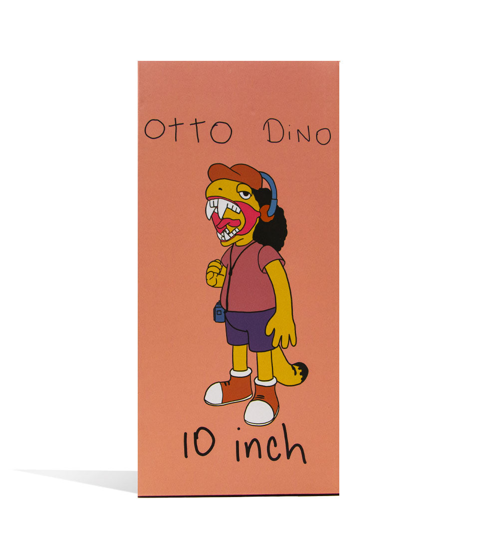 Elbo Glass Dino Otto Vinyl Figure packaging on white background