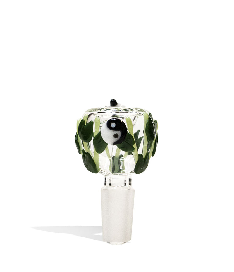 Empire Glassworks Panda Cub 14mm Bowl back view on white background