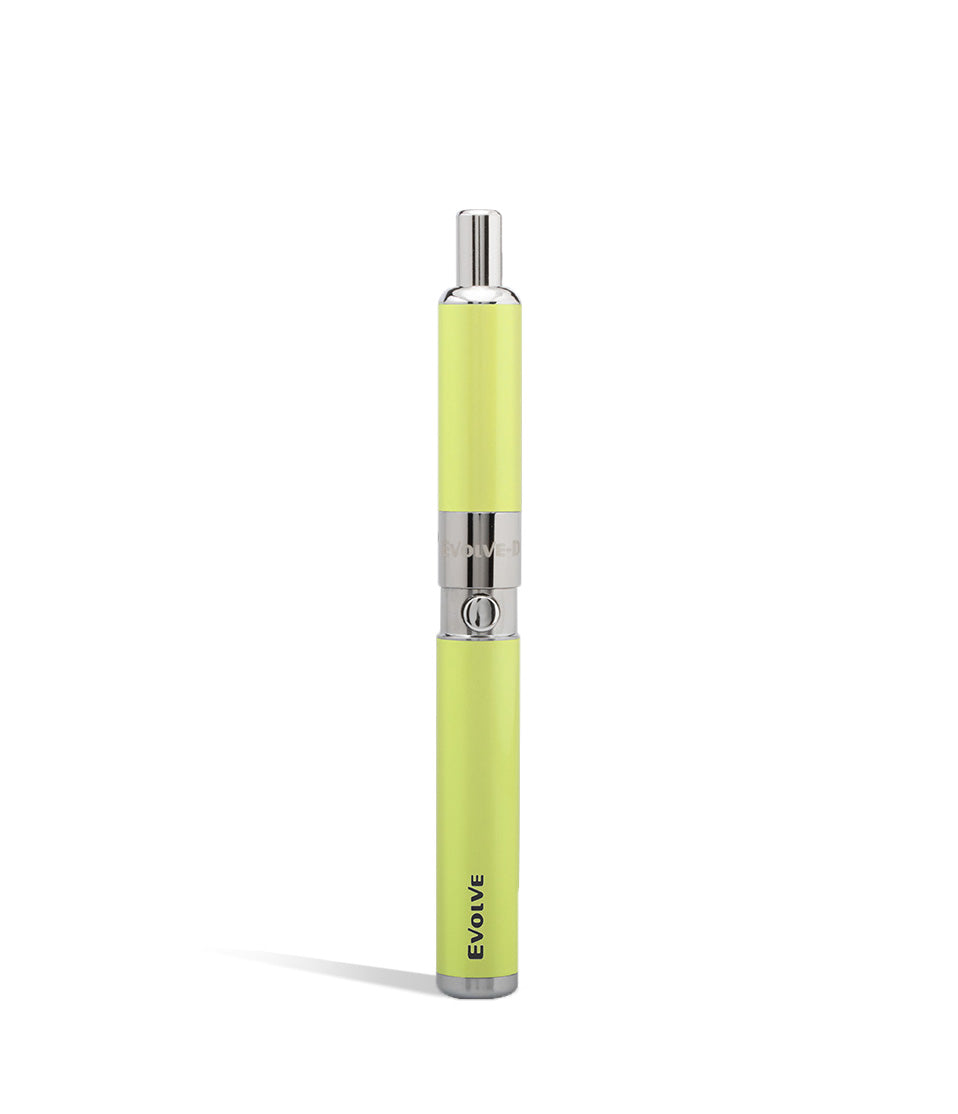 Apple Green front view Yocan Evolve-D Dry Herb Vaporizer on white background
