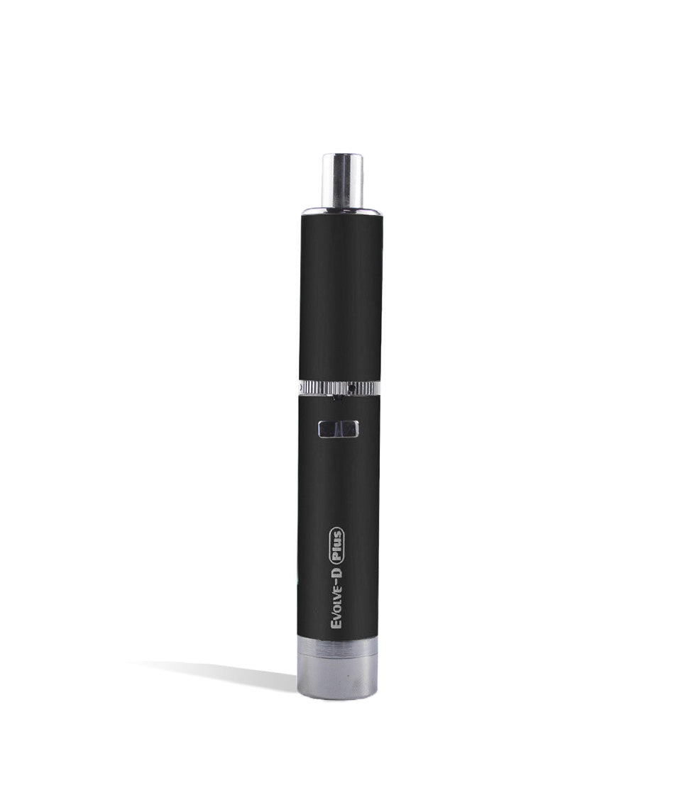 Black Yocan Evolve D Plus Dry Herb Vaporizer on white studio background