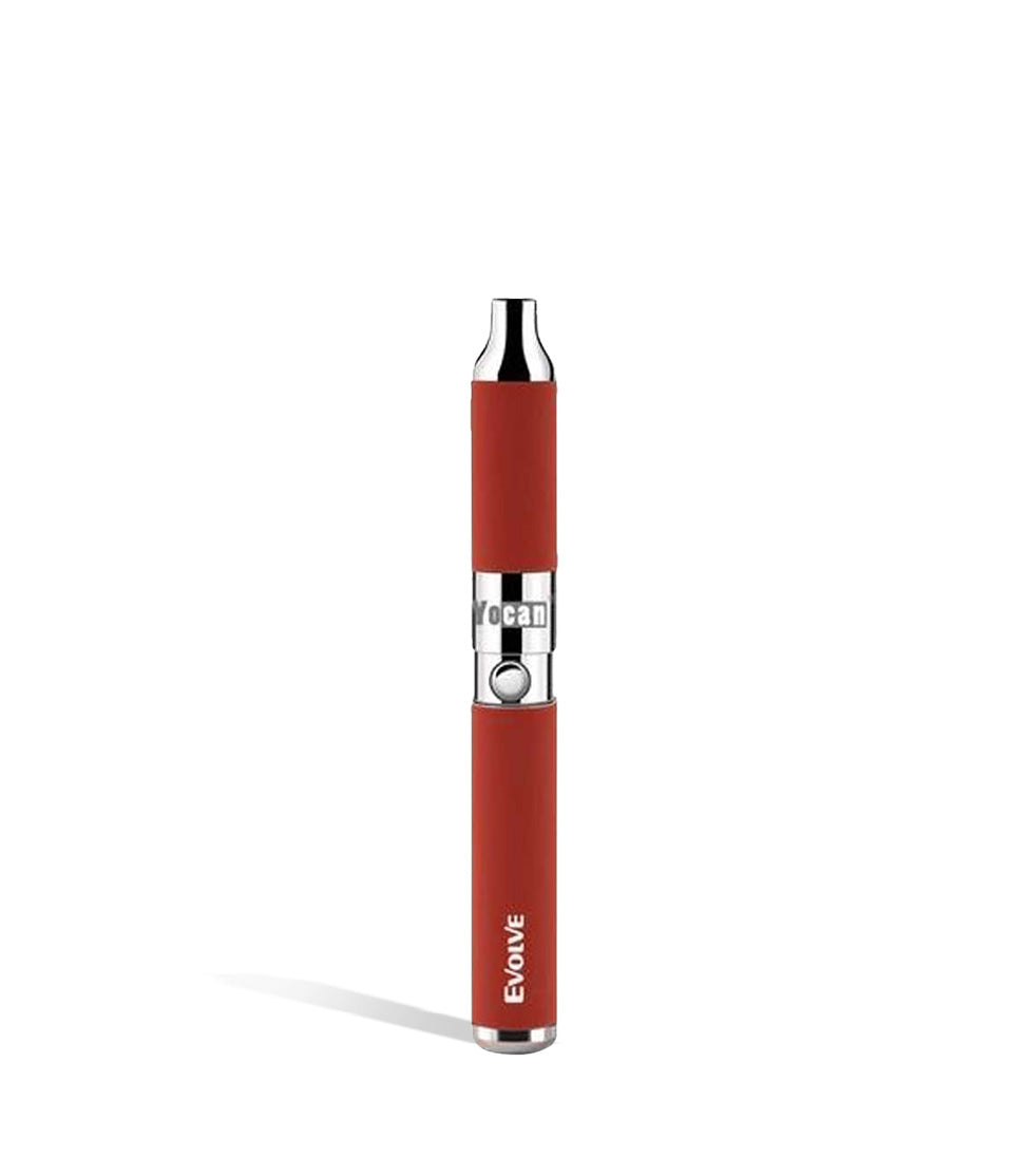 Red Yocan Evolve Concentrate Kit on white studio background