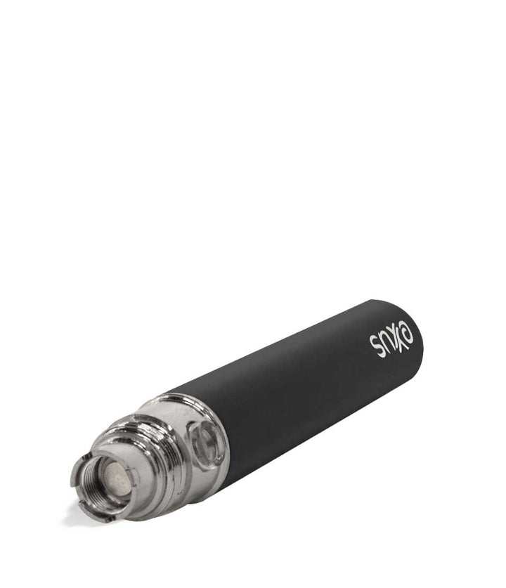 Cosmic Black top view Exxus Vape 900 Cartridge Vaporizer on white studio background