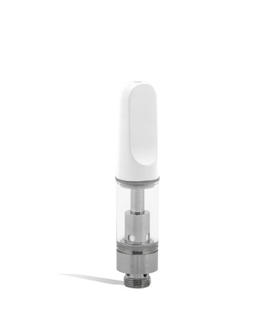 .5ml White Exxus Vape EX6 Oil Cartridge on white background
