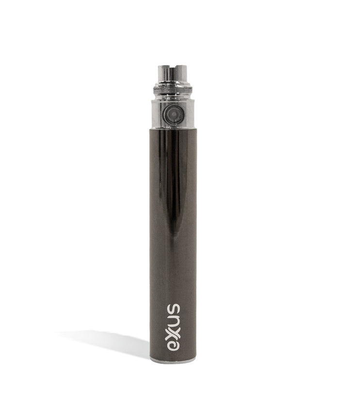 Gunmetal front view Exxus Vape 900 Cartridge Vaporizer on white studio background