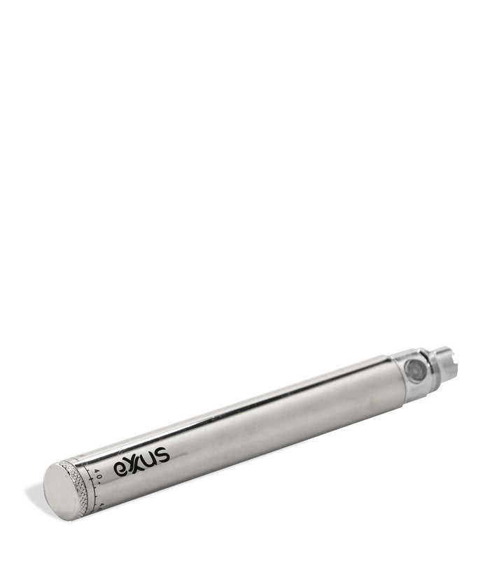 Silver bottom Exxus Vape 1100 Cartridge Vaporizer on white background