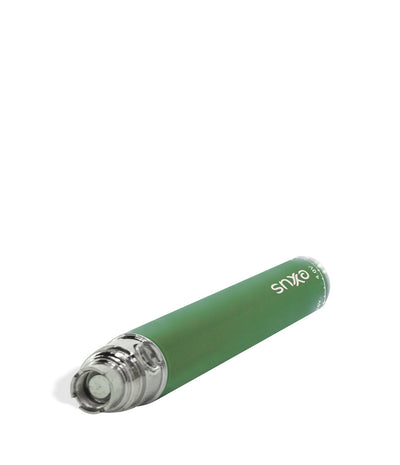 Green top Exxus Vape 1100 Cartridge Vaporizer on white background