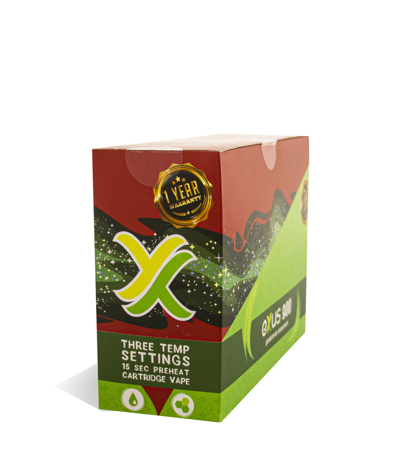 Cosmic Green Exxus Vape 900mah Battery 12pk on white background