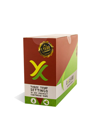 Silver Exxus Vape 900mah Battery 12pk on white background