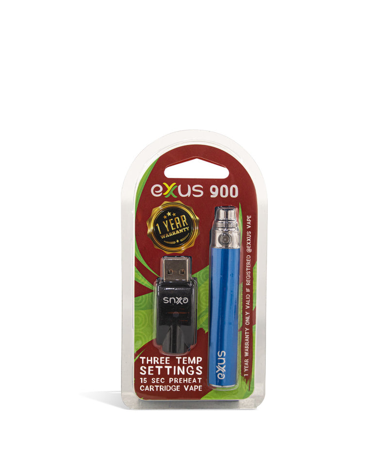 Cosmic Blue single pack Exxus Vape 900mah Battery 12pk on white background