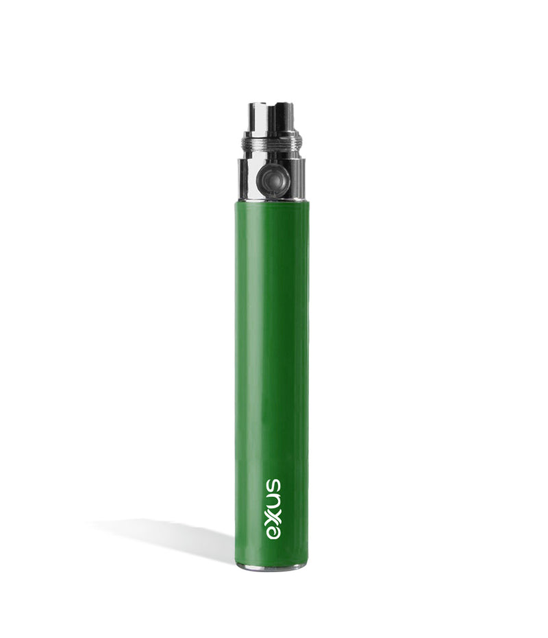 Green Exxus Vape Ego 900 mah Battery on white background