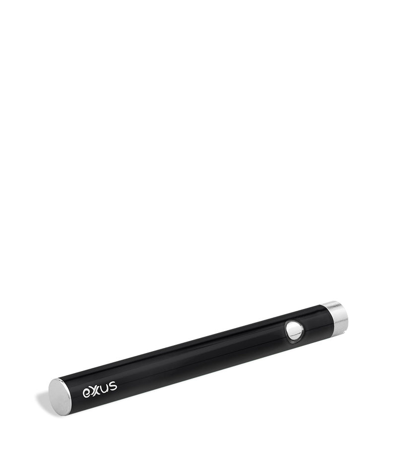 Cosmic black bottom Exxus Vape Slim VV Cartridge Vaporizer on white background