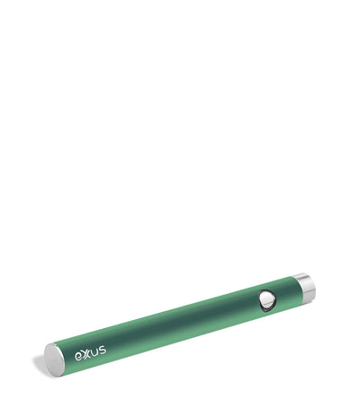 Cosmic Green bottom Exxus Vape Slim VV Cartridge Vaporizer on white background