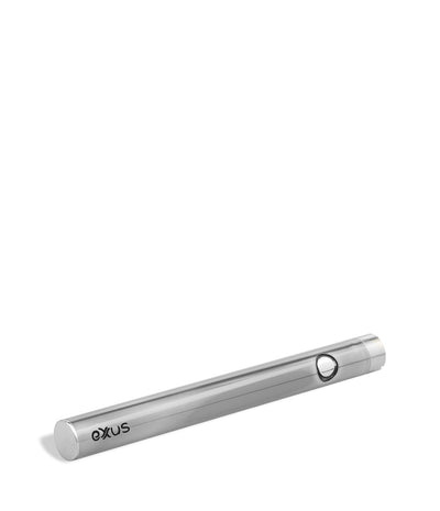 Silver bottom Exxus Vape Slim VV Cartridge Vaporizer on white background