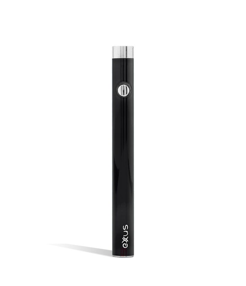 Cosmic Black front Exxus Vape Slim VV Cartridge Vaporizer on white background